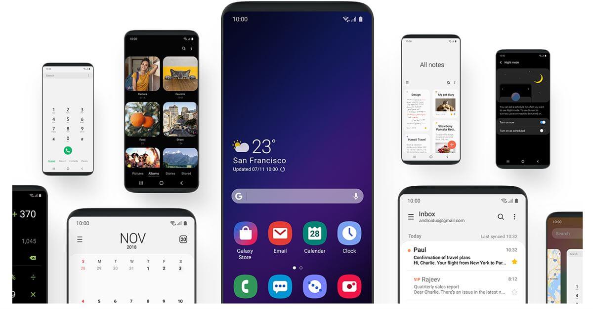 Samsung-One-UI 1