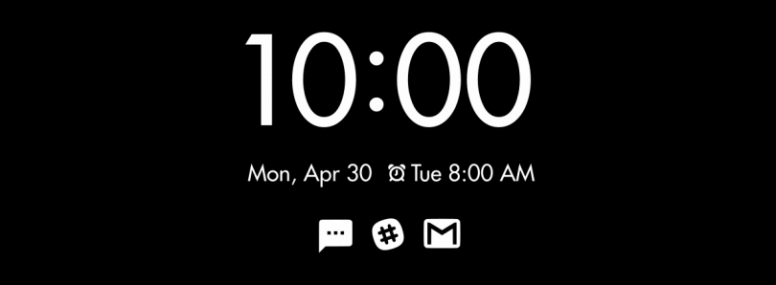 Podwójny AOD xiaomi