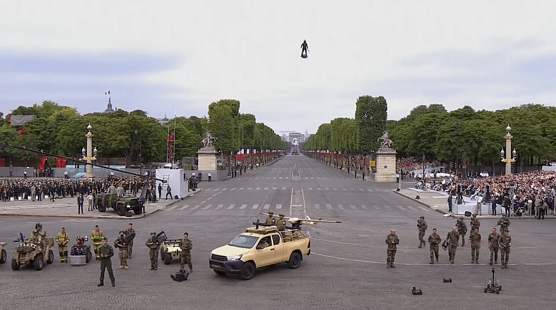 Francja parada wojskowa 2