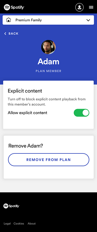 Spotify premium dla rodziny 3