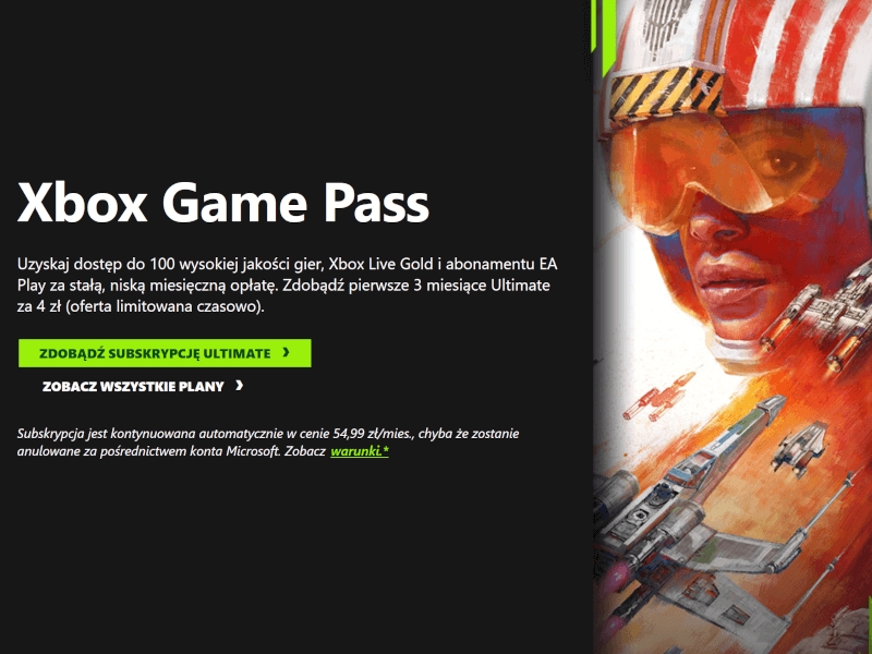 Xbox Game Pass Ultimate znów w świetnej promocji
