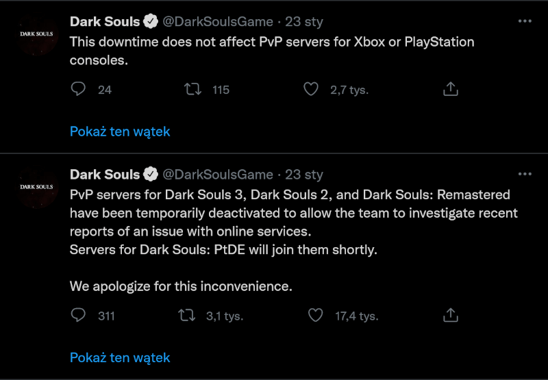 Seria Dark Souls umożliwia przejęcie kontroli nad komputerem. Groźna luka w grach