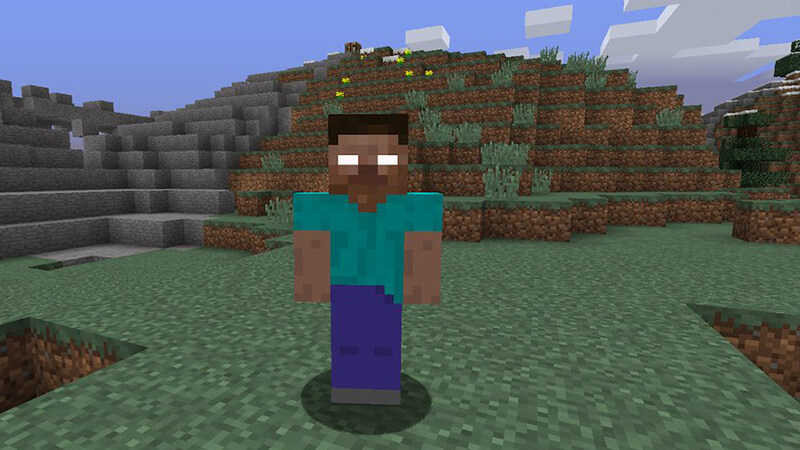 Herobrine przywoływaczy Minecraft Mob Skin