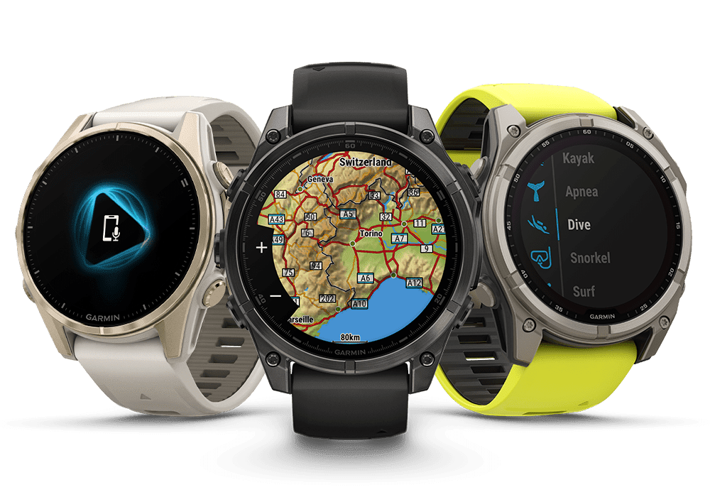 Garmin fenix 8 zdjęcia zegarków