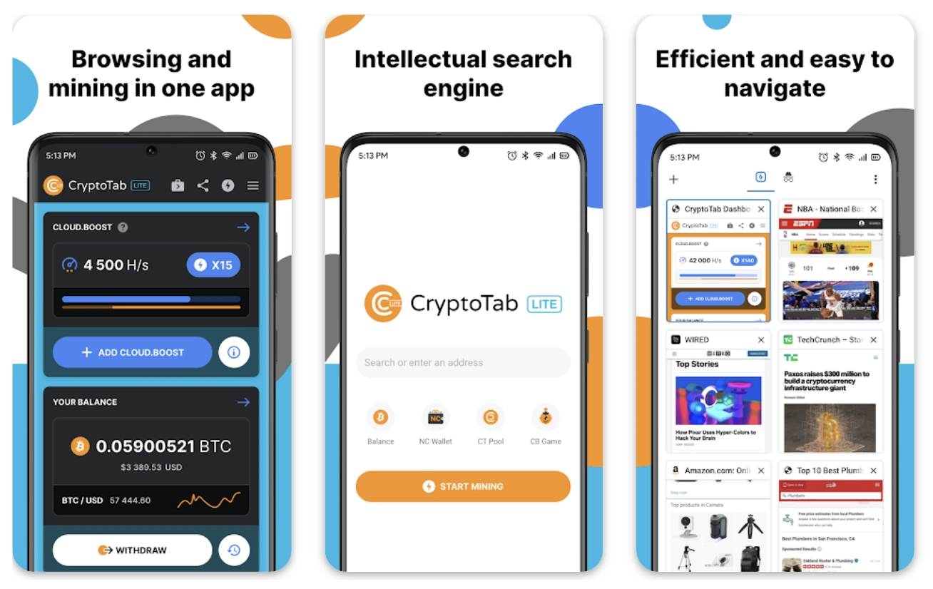 CryptoTab Browser Lite