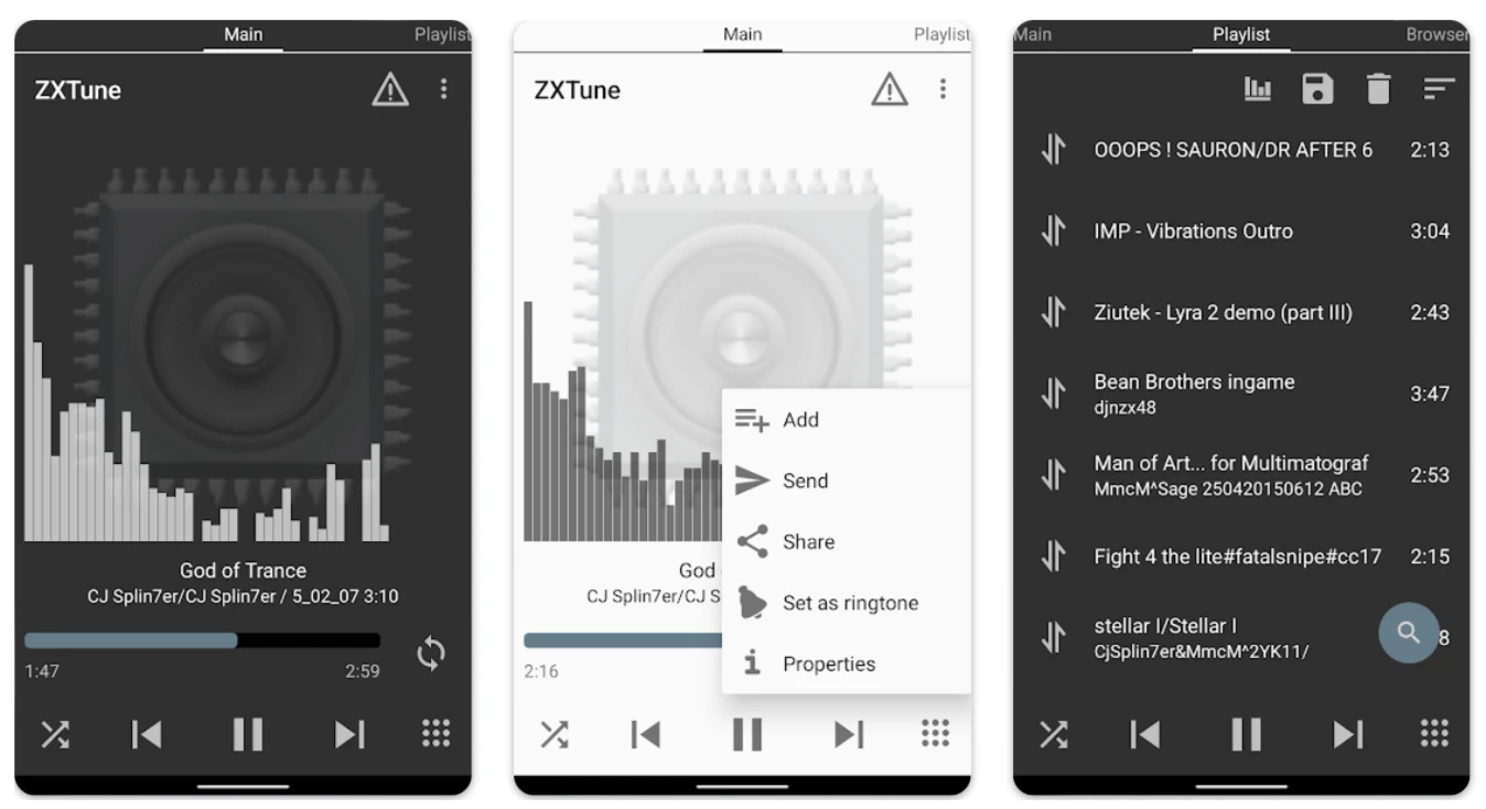 ZXTune – Chiptunes player