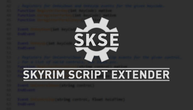 The Elder Scrolls V: Skyrim – Skyrim Script Extender