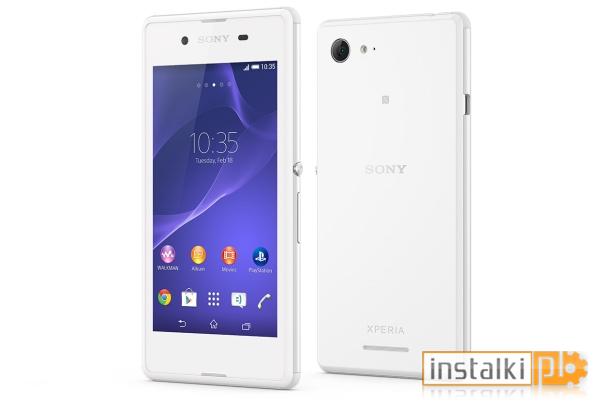 Sony Xperia E3 – instrukcja obsługi