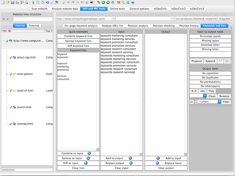 A1 Keyword Research