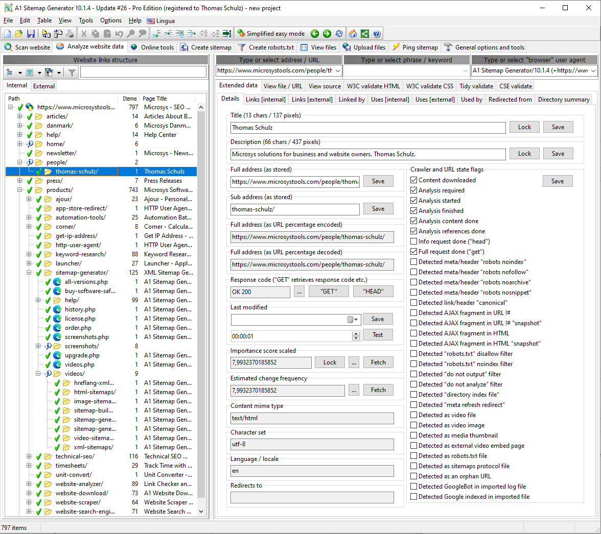 A1 Sitemap Generator