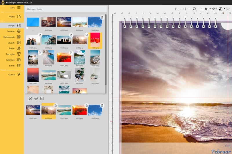 Aquasoft YouDesign Calendar