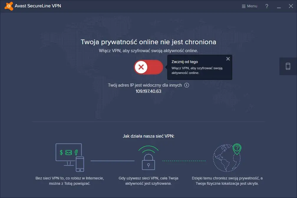 avast SecureLine VPN