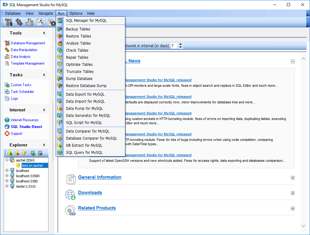 EMS SQL Management Studio for MySQL