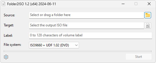 Folder2ISO