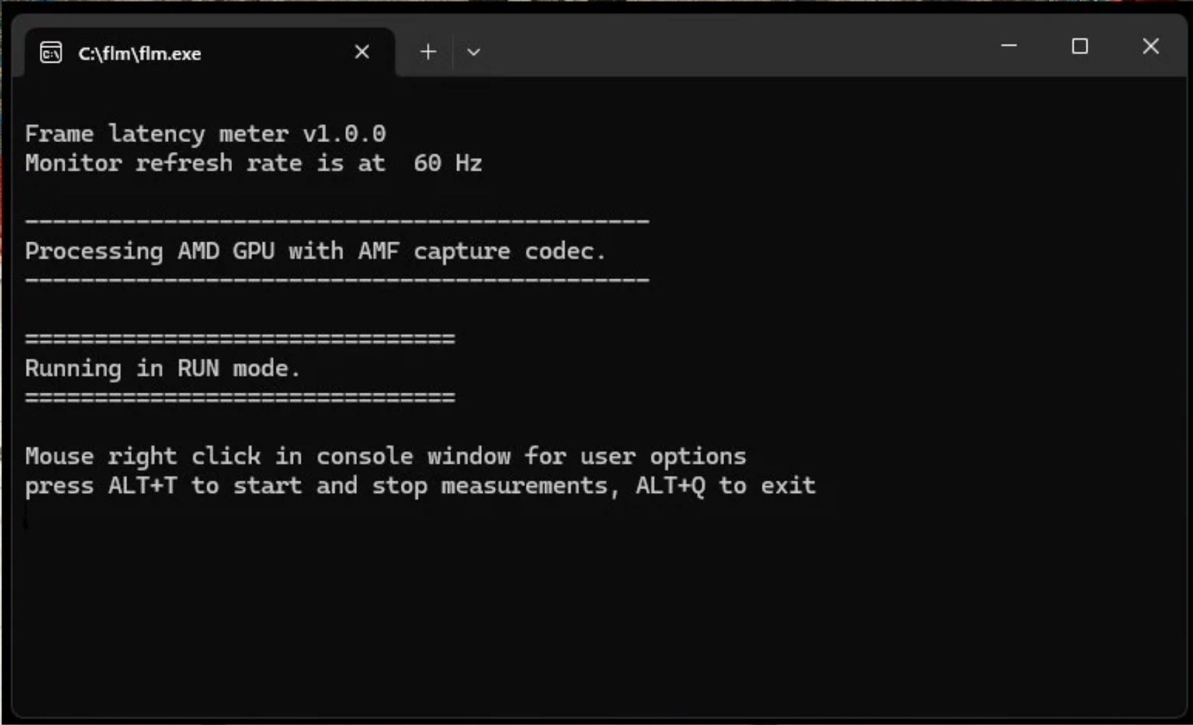 Frame Latency Meter