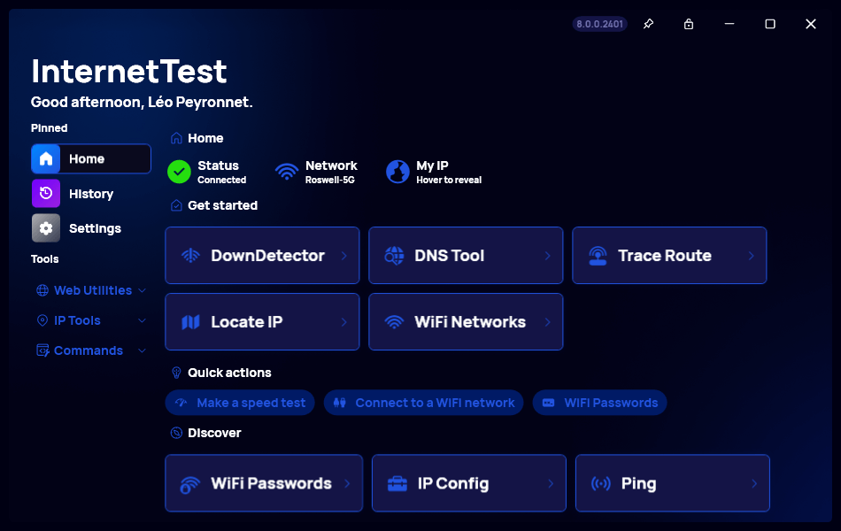 InternetTest