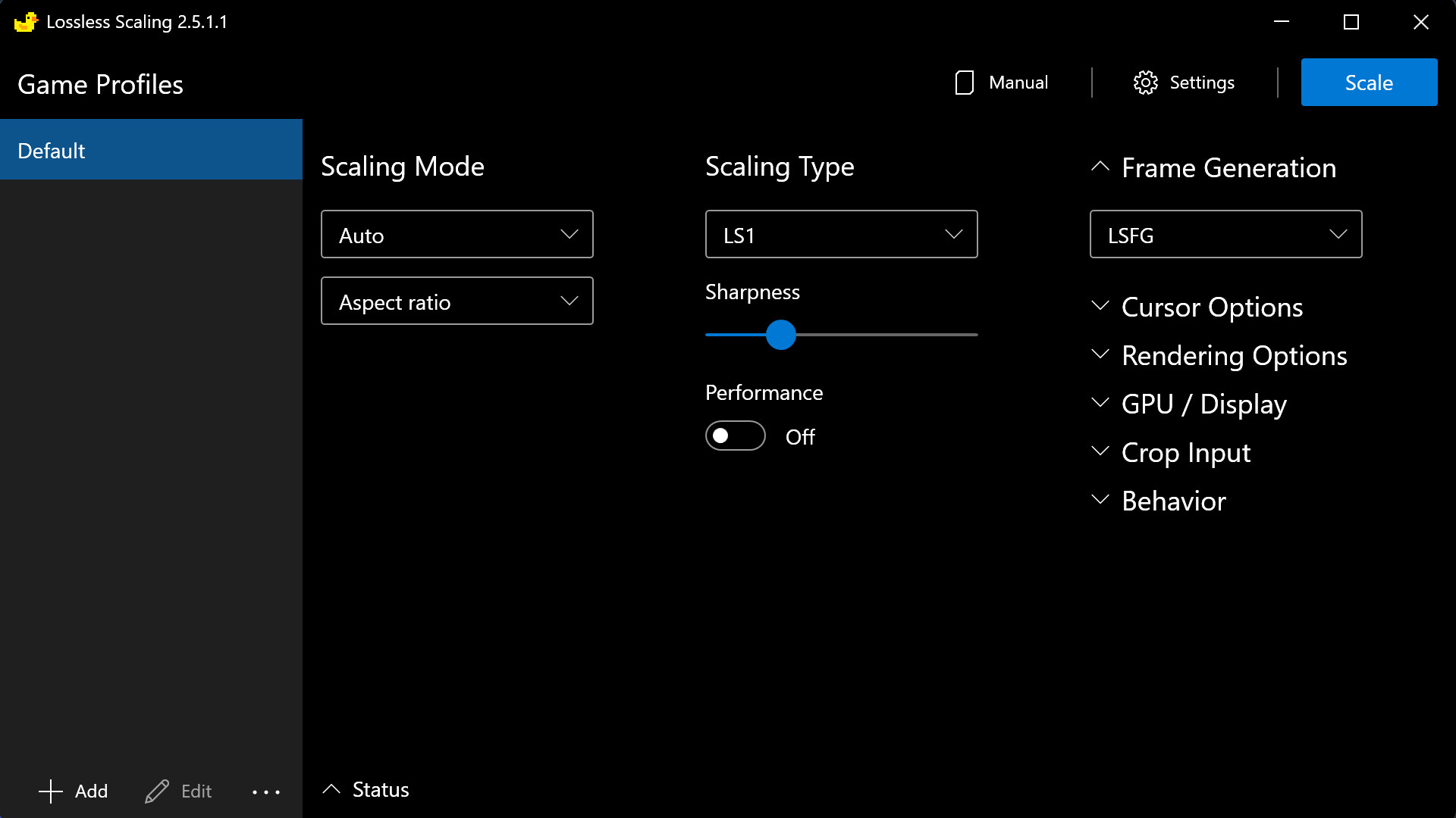 Lossless Scaling