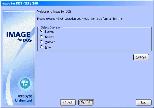 TeraByte Drive Image Backup and Restore DOS/Linux Suite