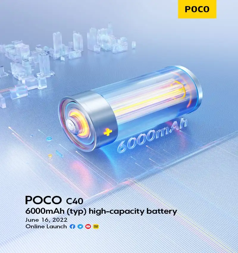  POCO C40