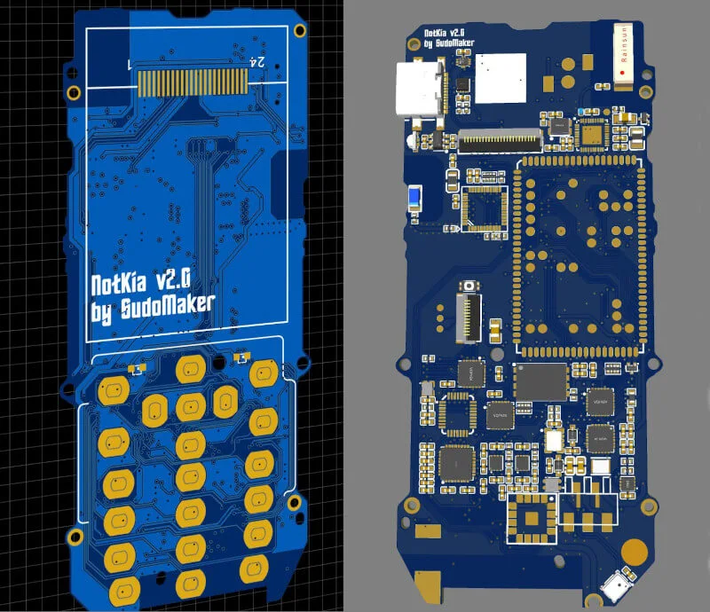 Przerobił klasyczną Nokię 1680 na miniaturowy komputer z Linuxem