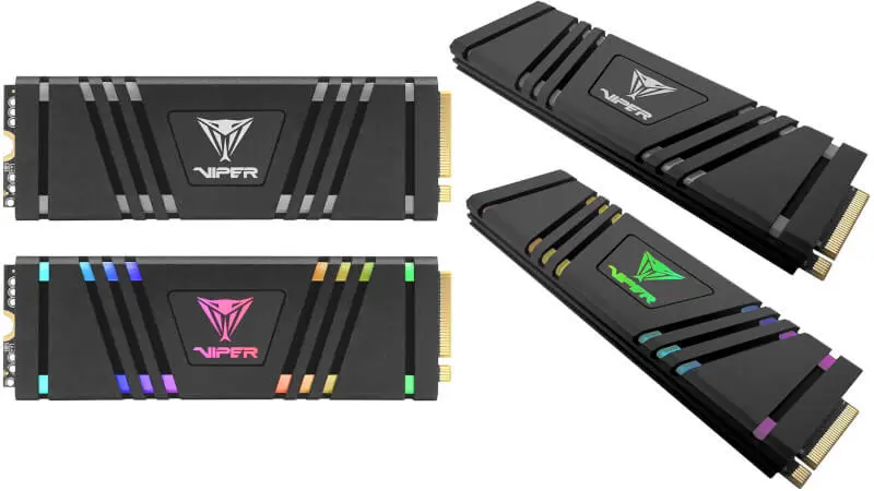 Pierwszy na świecie szybki nośnik SSD PCIe 4.0 z RGB - Patriot Viper VPR400 RGB