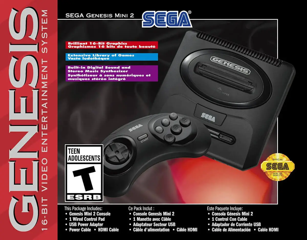 Sega Genesis Mini 2. Wkrótce pojawi się kolejna retrokonsola z pakietem gier