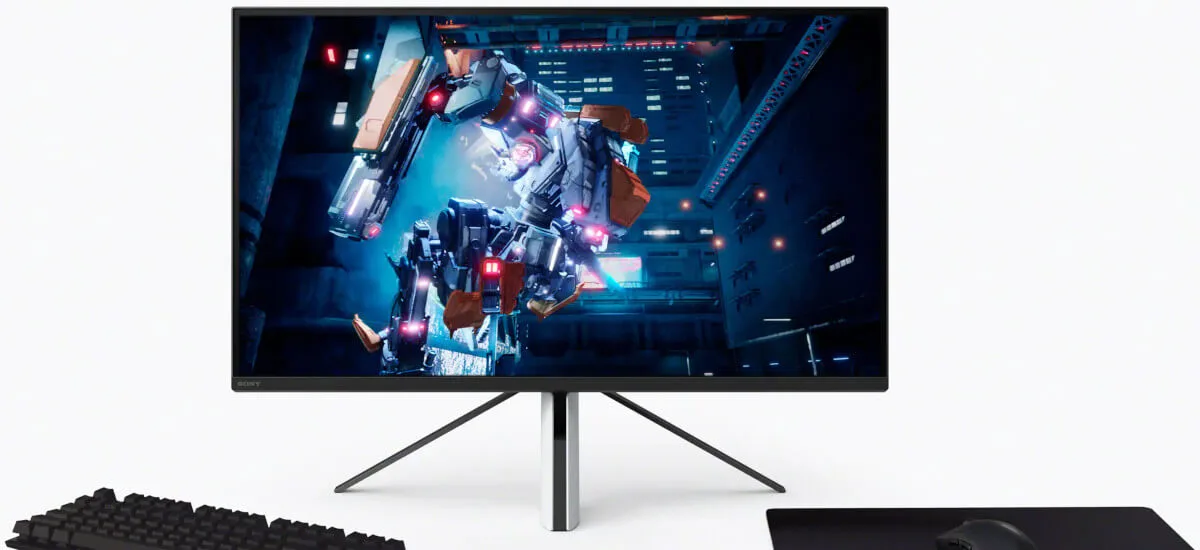 Sony z gamingowym monitorem Inzone M9. Podłącz jedną myszkę i klawiaturę do 2 PC