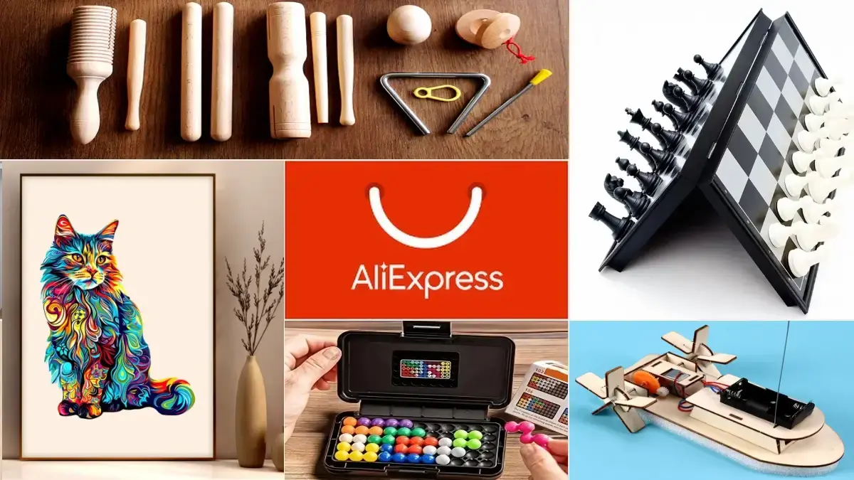 10 tanich zabawek edukacyjnych z AliExpress 