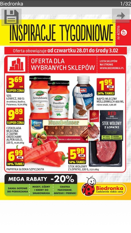 Moja Gazetka – gazetki promocyjne, promocje sklepy