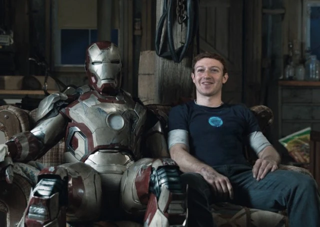 zuckerberg iron man 2