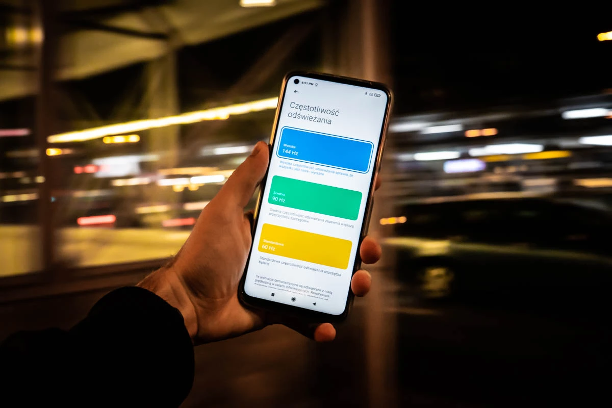 Ekran 120 Hz w smartfonie? Wady i zalety większej częstotliwości odświeżania
