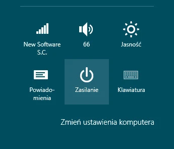 Ustawienia komputera z Windows 8