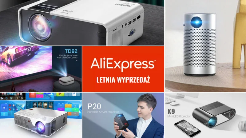 Kino w domu? Wyprzedaż projektorów na AliExpress