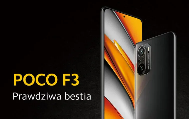 POCO F3 5G 8/256GB w zabójczej cenie! Aż 550 zł taniej