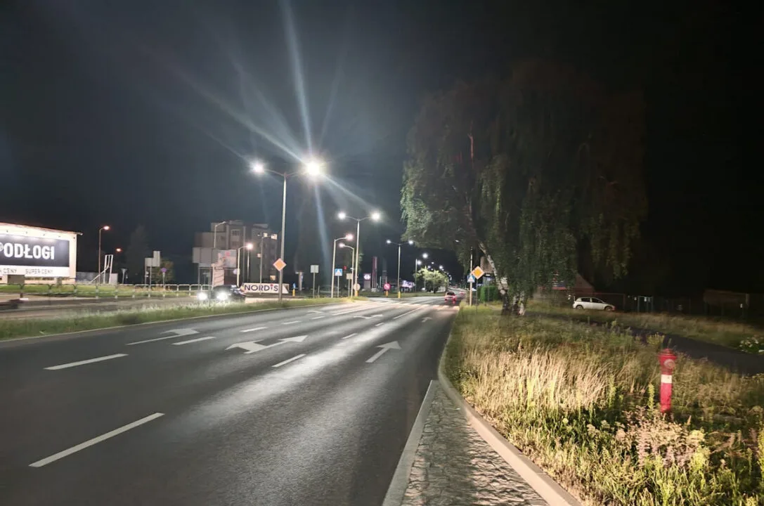 ul. Zjednoczenia w Zielonej Górze / foto. Policja Zielona Góra