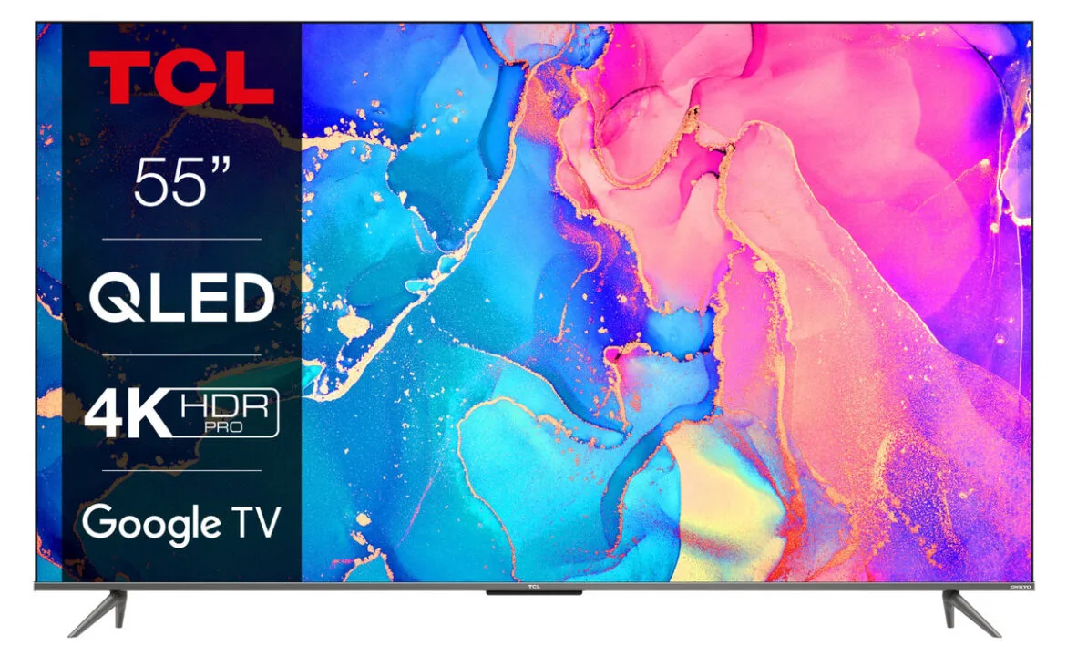 Telewizor QLED TCL 55C635 55" 4K UHD