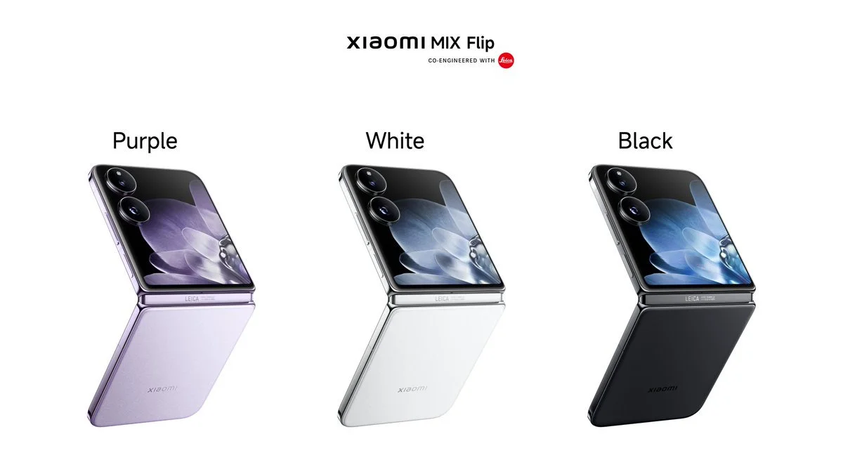  Xiaomi MIX Flip - kolory