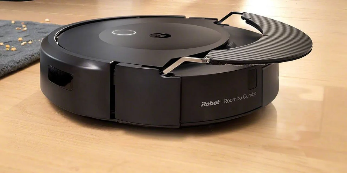 System unoszenia mopa w Roomba Combo 10 Max