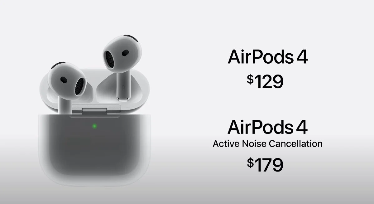 Apple AirPods 4 - ceny w USA