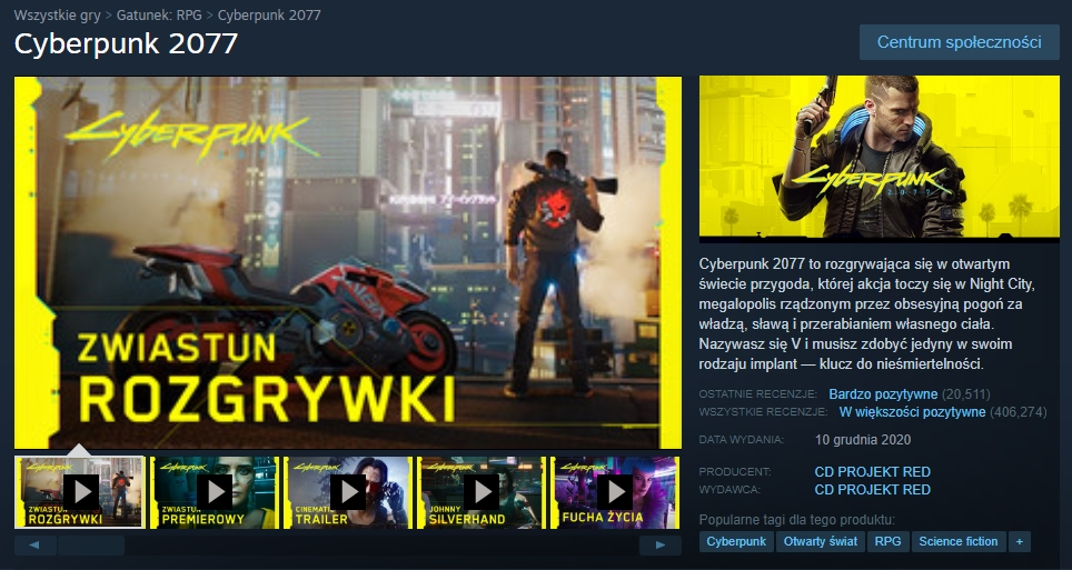 cyberpunk recenzje 2