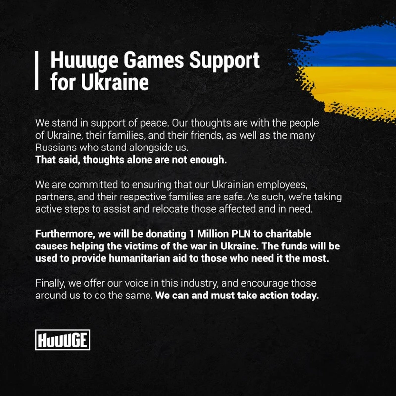 Polscy twórcy gier i e-sportowcy solidarni z Ukrainą