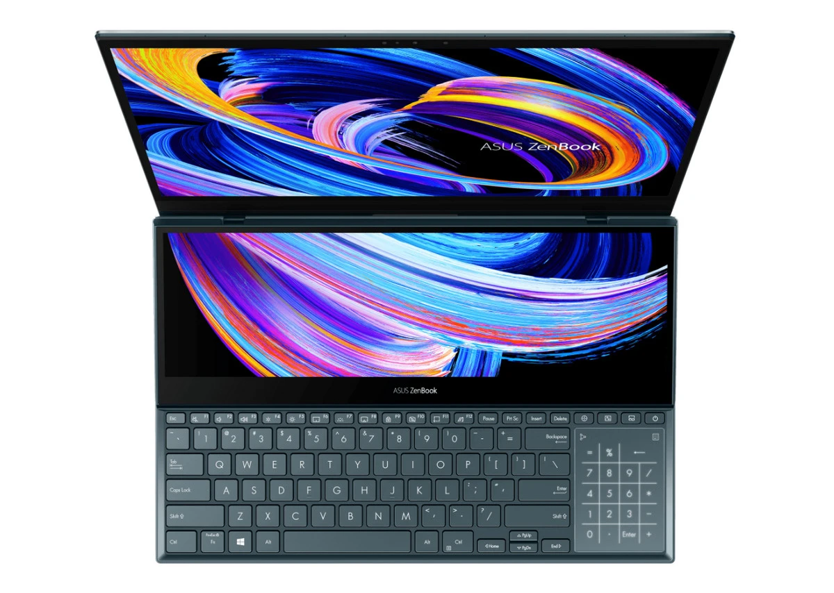 ASUS Zenbook Pro Duo 15 OLED gora