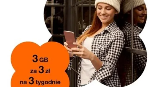 Orange rozdaje 3 GB internetu za grosze!