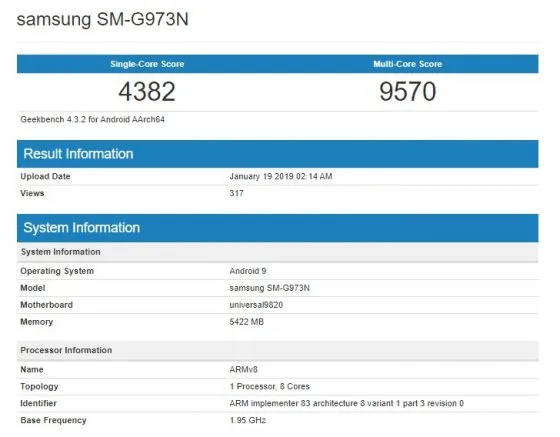 galaxys10geekbench2