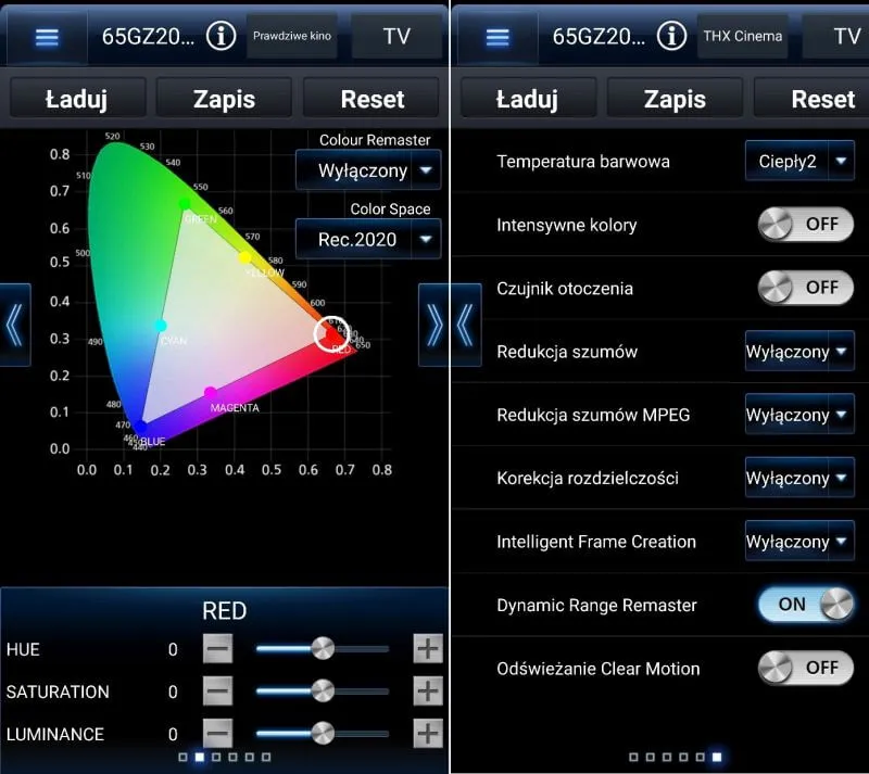 OLED Panasonic GZ 2000