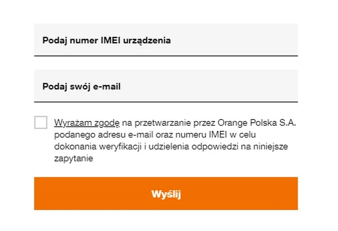 imei orange