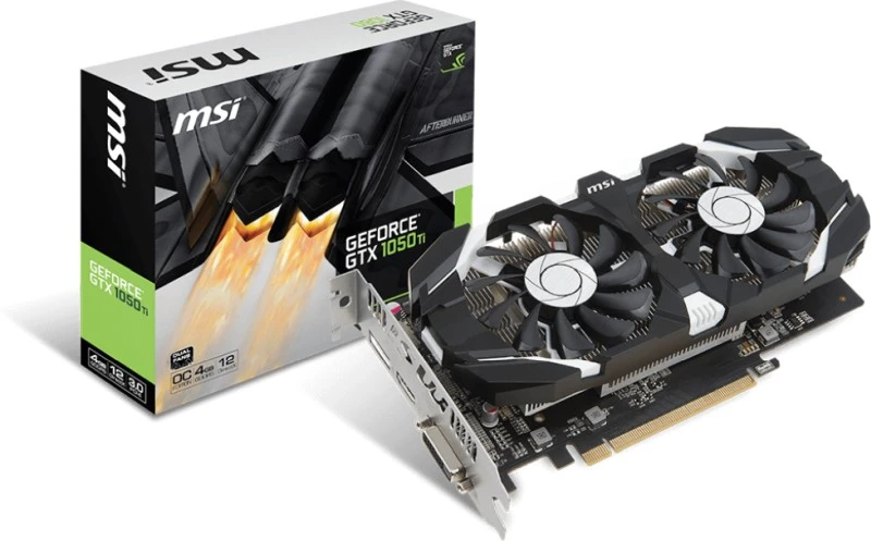 MSI GeForce GTX 1050Ti 4GT OC 4GB GDDR5