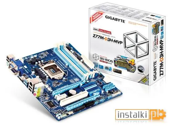 Gigabyte GA-Z77M-D3H-MVP