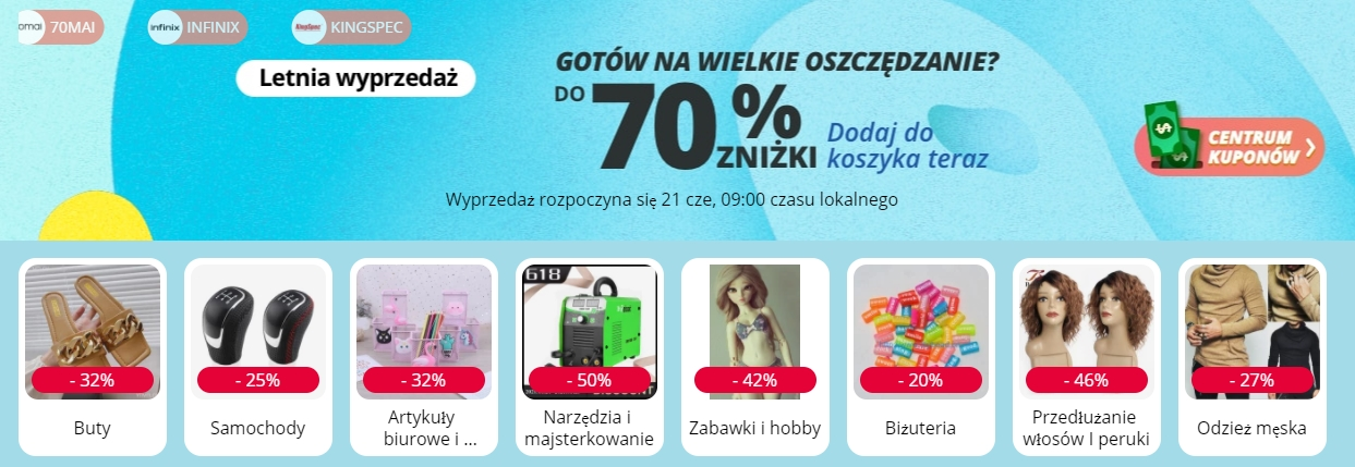 letnia wyprzedaż