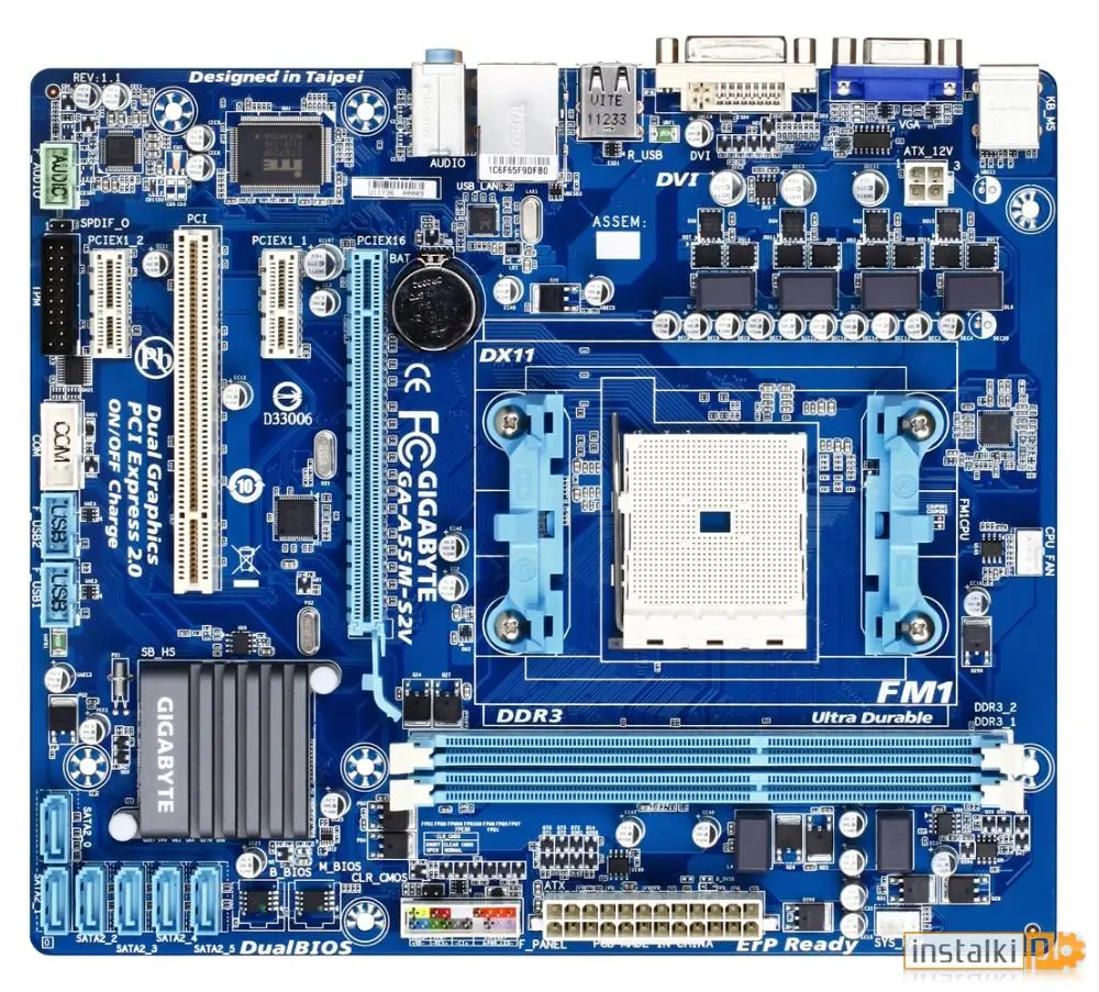 Gigabyte GA-A55M-S2V